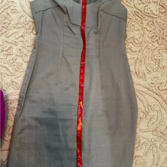 Sisley Tailored Dress in Grey Size Small - Picture 3 of 6